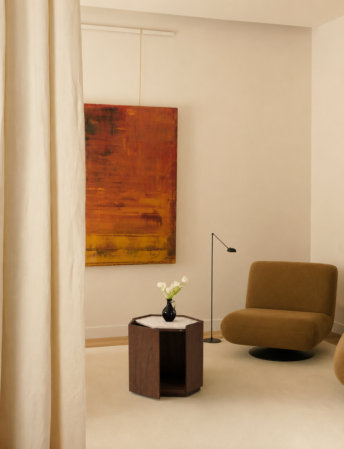 Hexagon — Side Table by Maison Sauvage | Amier Home