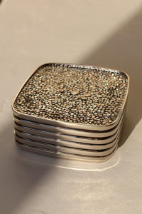 Shagreen Coaster Set | Michael Aram Michael Aram