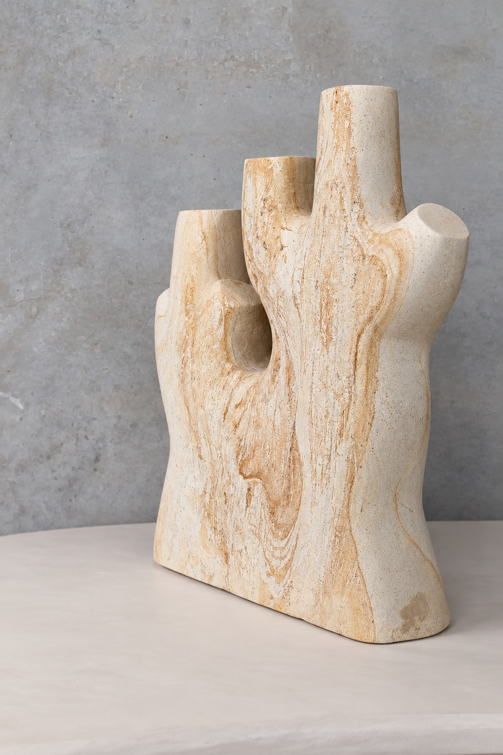Candle Holder | Woodstone Coral