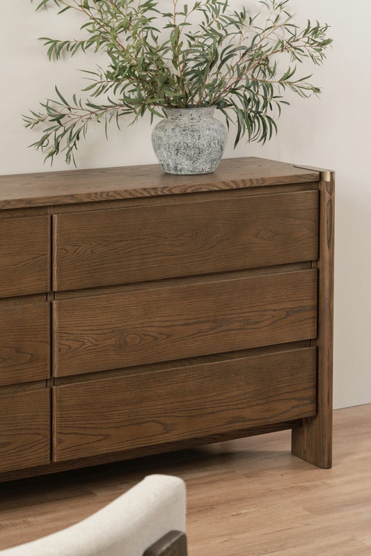 Montaro 6 Dresser - Walnut