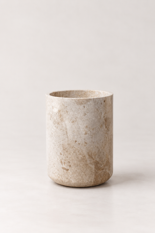 Mediterranean Planter | White Marble