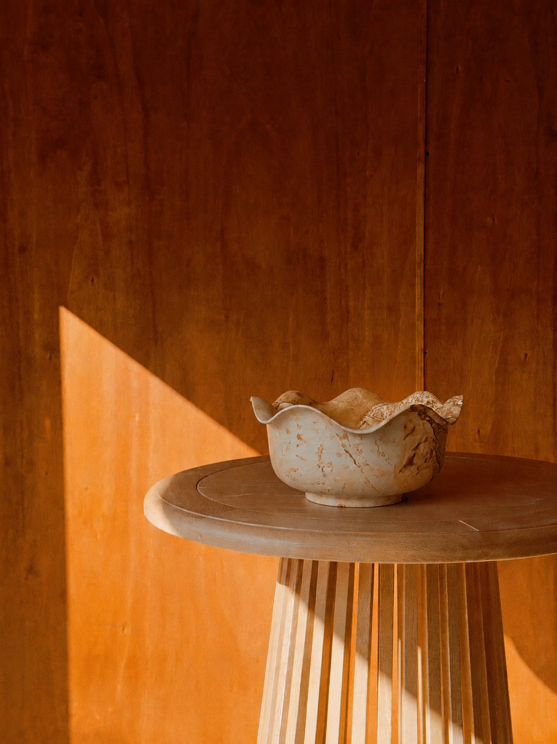 Bowl — Woodstone Petal by Cita Mulya | Amier Home