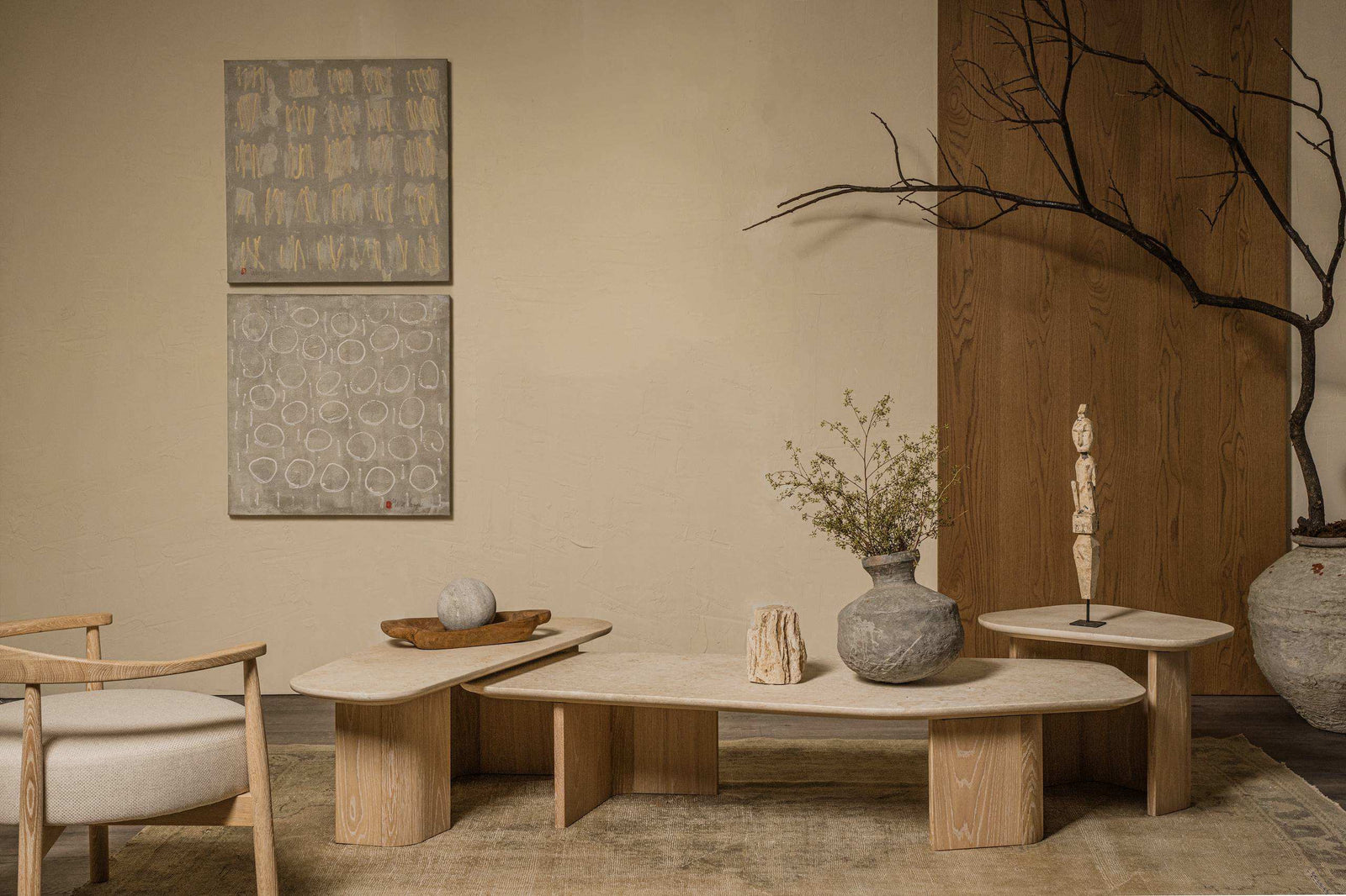 end table - side table - small table wood
