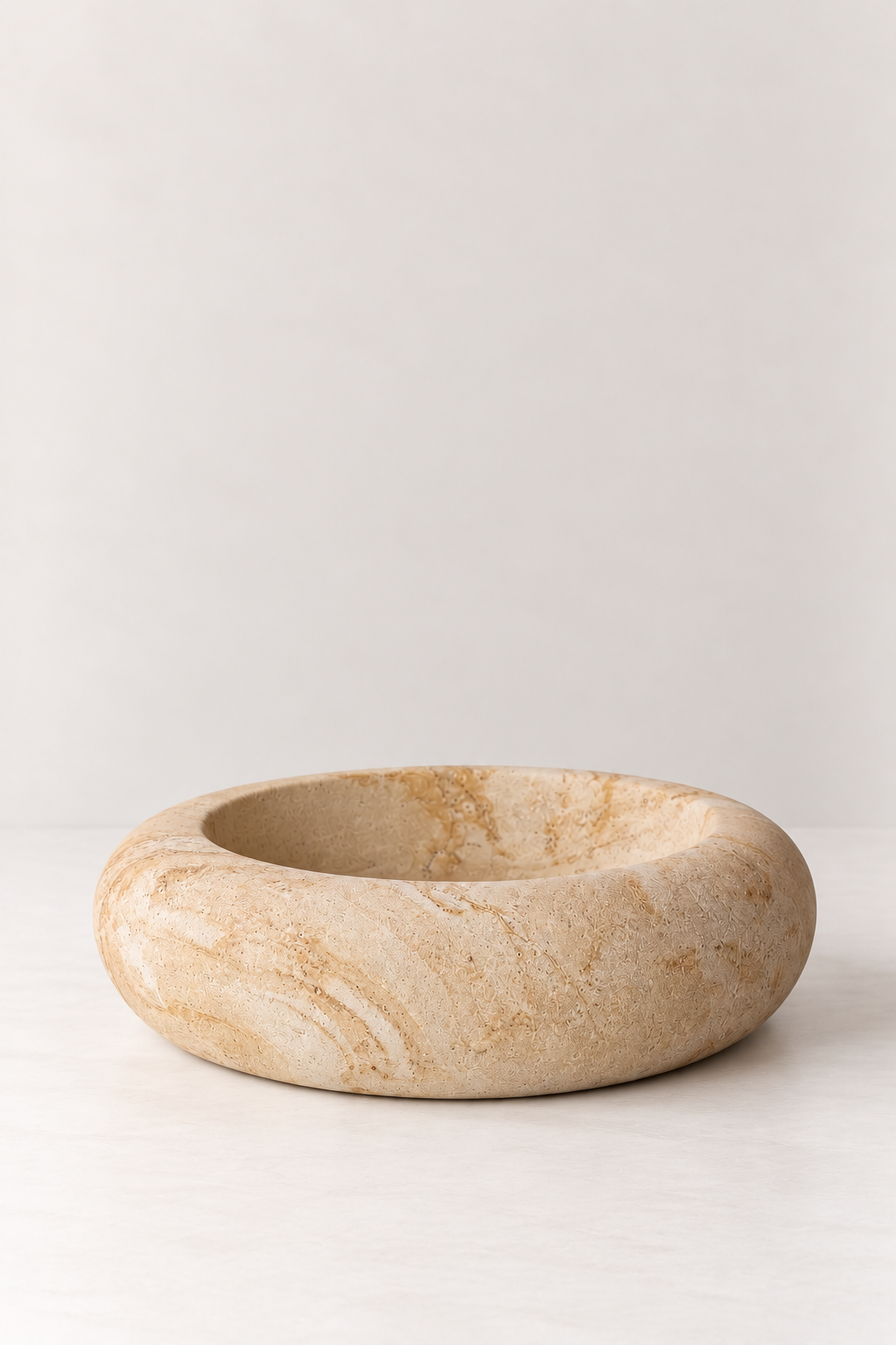 Round Tray | Limestone
