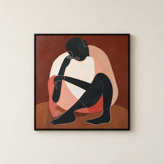 I've Been Here Before Painting | By Natasha Bakhshov