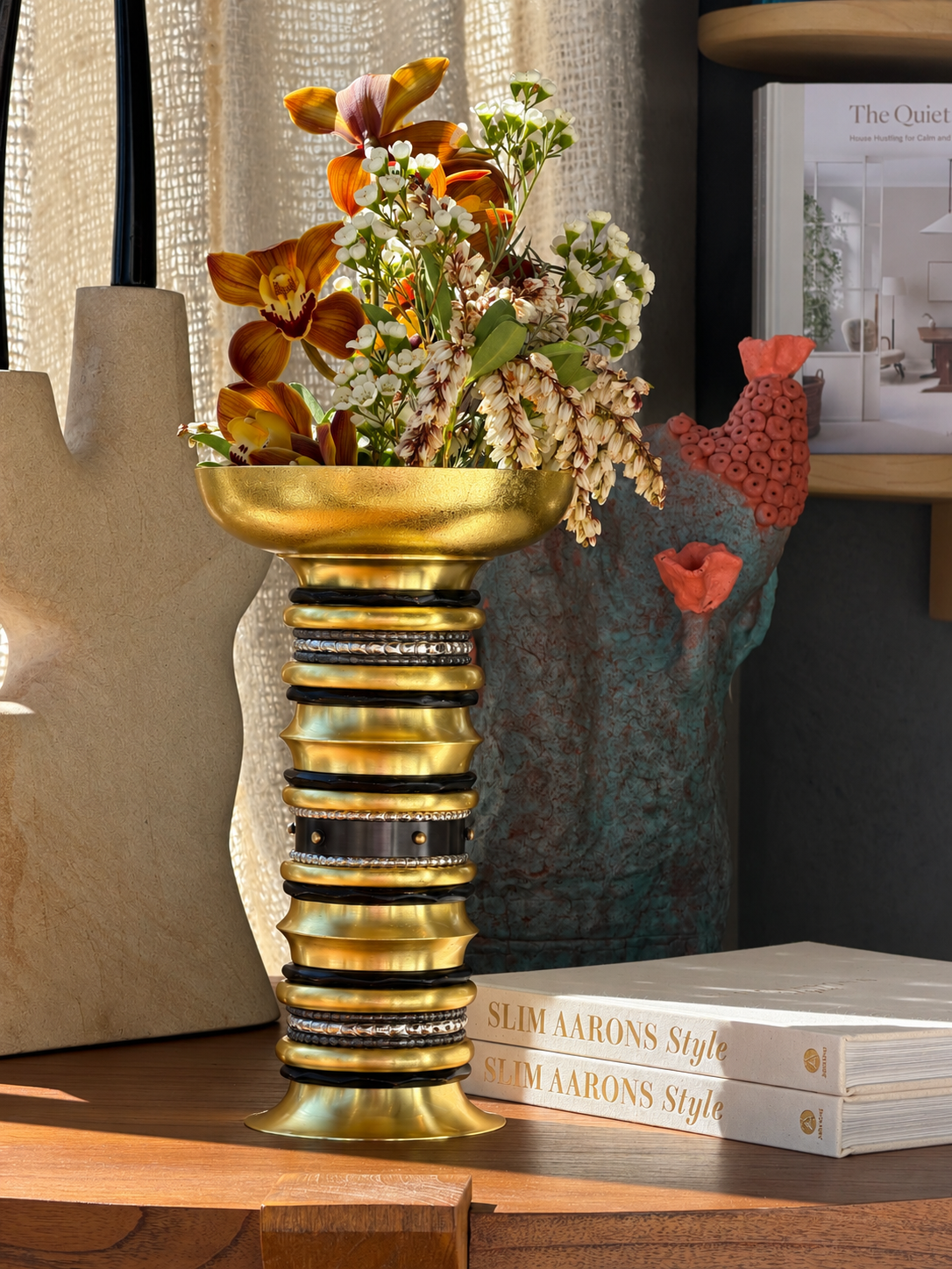 Naga Medium Vase | Michael Aram