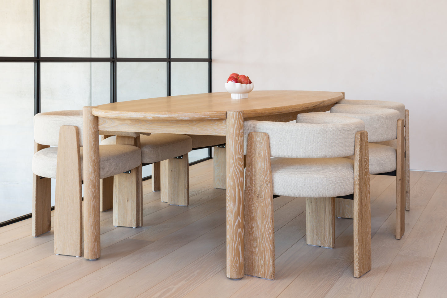 Flavia — Oval Dining Table by Janish Home — view 7 | Amier Home