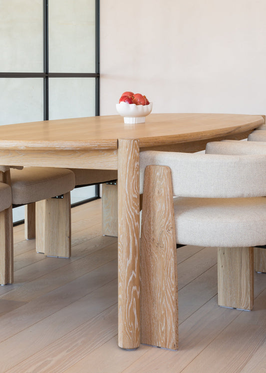 Flavia Oval Dining Table