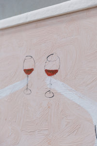 Cheers Babe Painting | By Rizz RizzRizzRizz