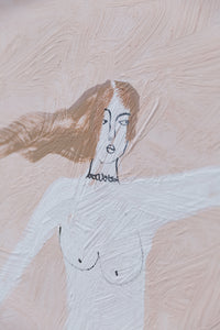 Cheers Babe Painting | By Rizz RizzRizzRizz