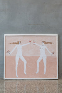 Cheers Babe Painting | By Rizz RizzRizzRizz