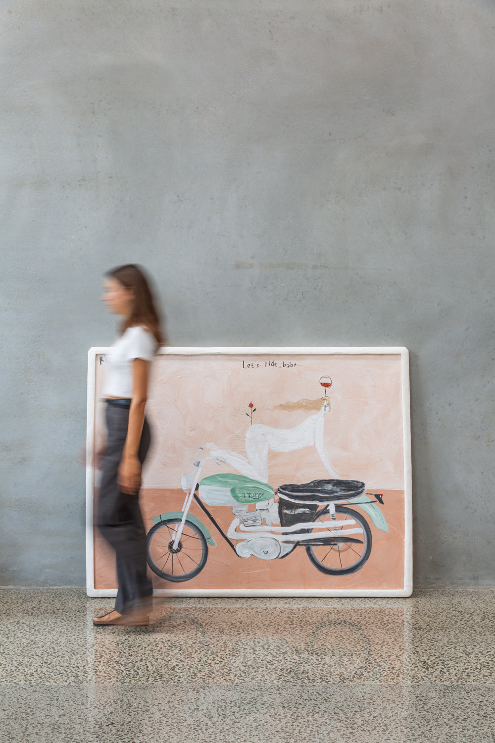 A Wild Lover Framed Painting | By Rizz RizzRizzRizz