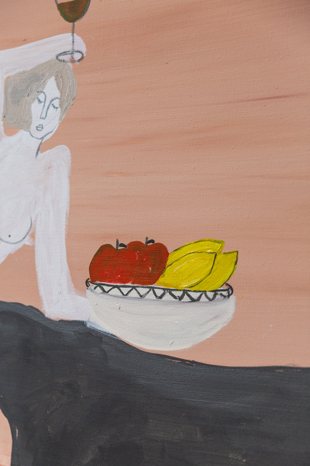 Lovers in a Dangerous Time Painting | By Rizz RizzRizzRizz
