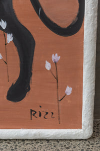 Lovers in a Dangerous Time Painting | By Rizz RizzRizzRizz