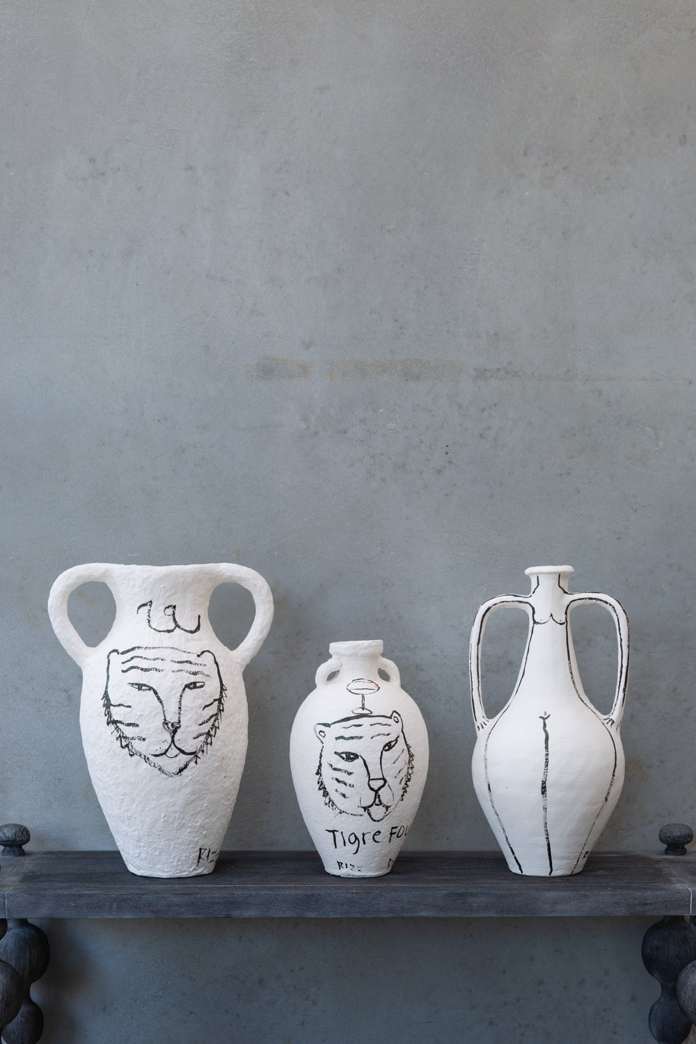 Woman's torso vase (Medium) by Rizz