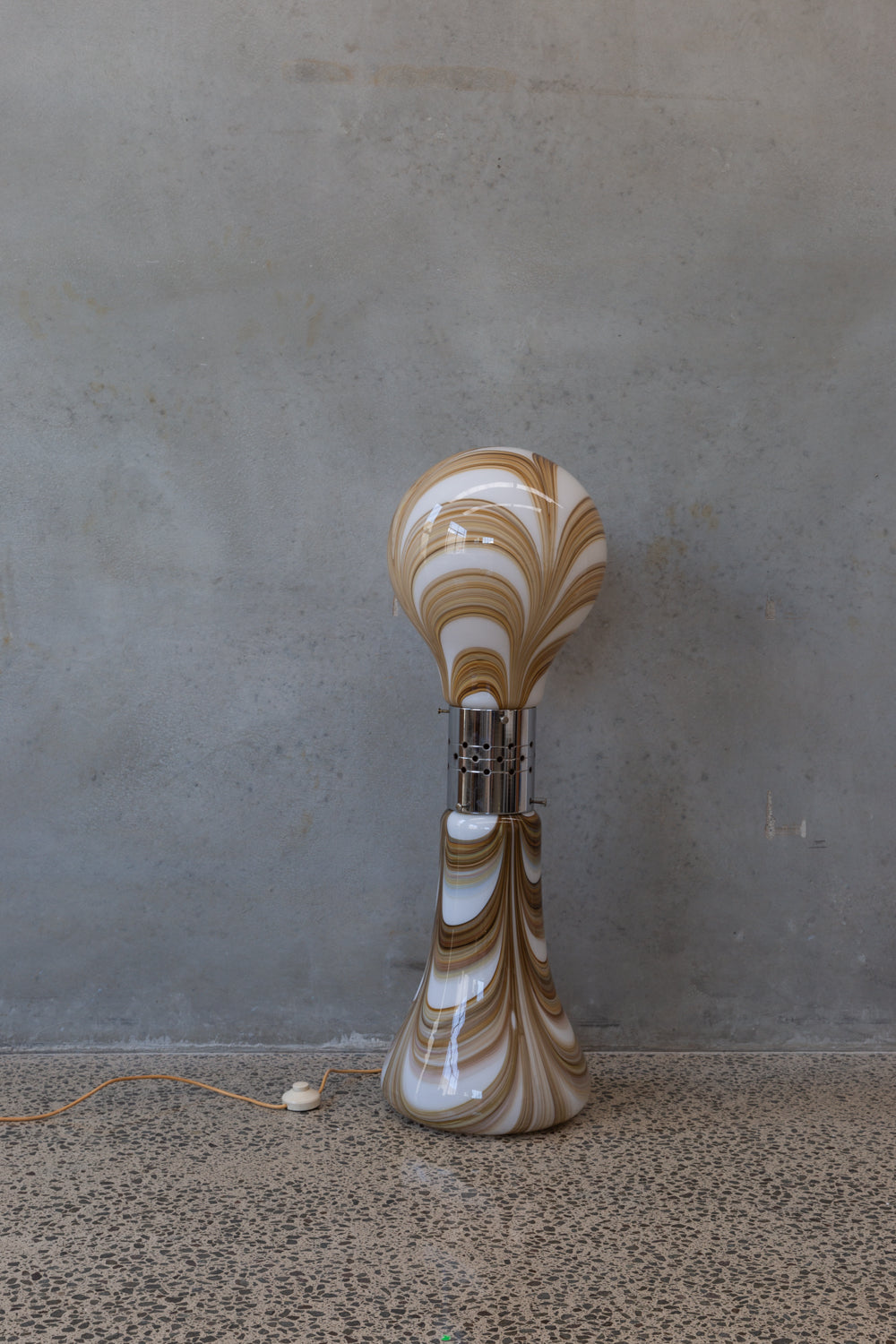 1970s Italian Brillo lamp by Carlo Nason Made in Murano, Venice