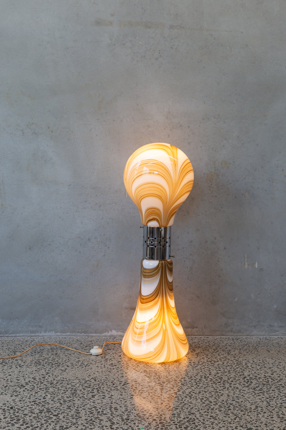 1970s Italian Brillo lamp by Carlo Nason Made in Murano, Venice