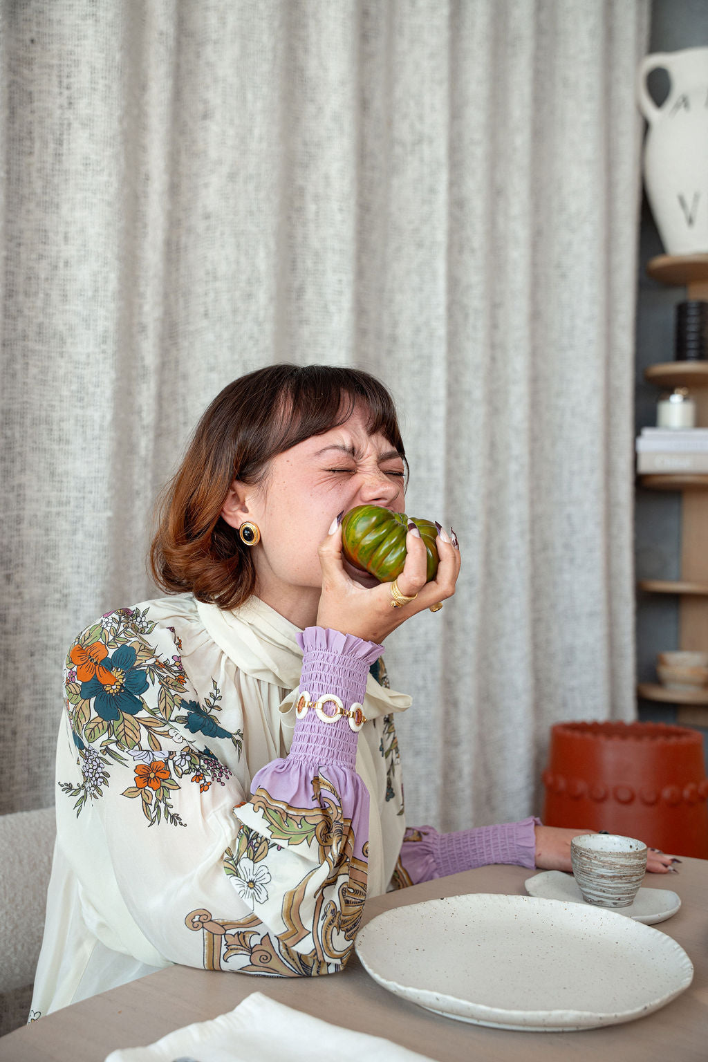 Plate Large — Handmade Ceramic by Ava Studio — view 13 | Amier Home