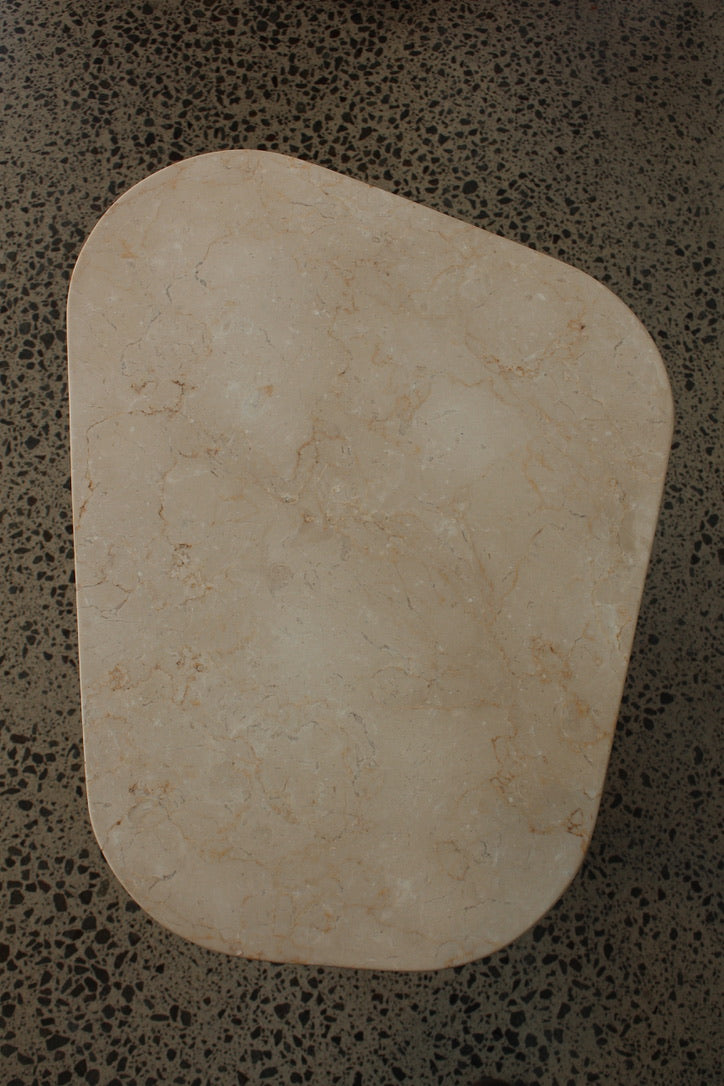 Omada End Table | Marble Top Janish Home