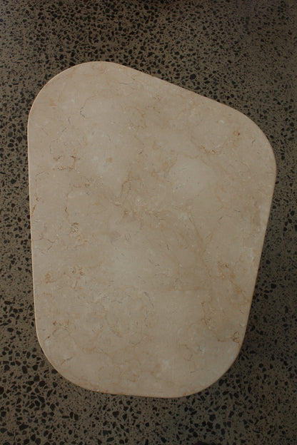 Omada End Table | Marble Top Janish Home