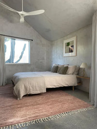 Barbary Rug 100% wool old pink