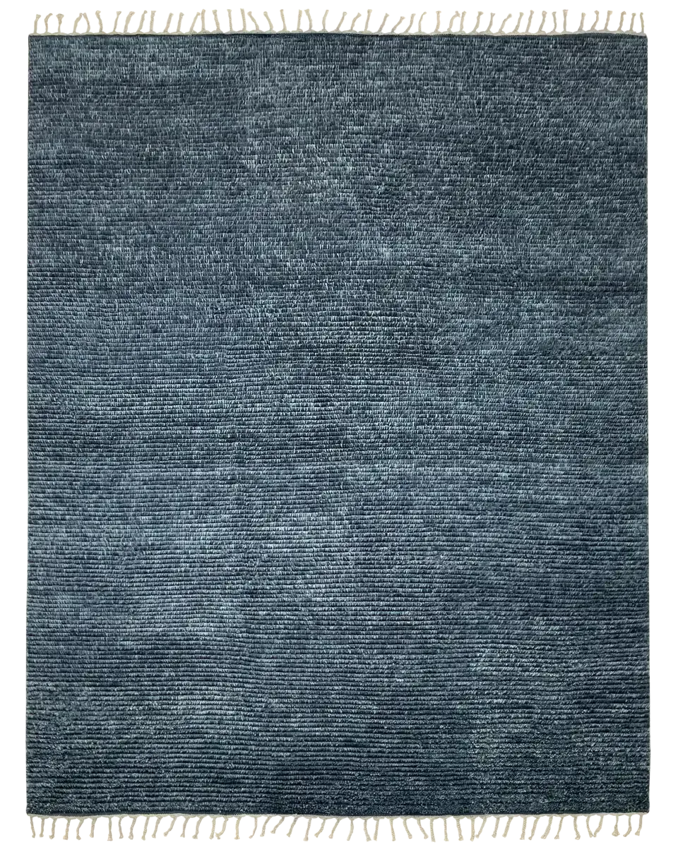 Barbary Rug 100% wool indigo