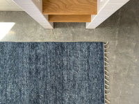 Barbary Rug 100% wool indigo