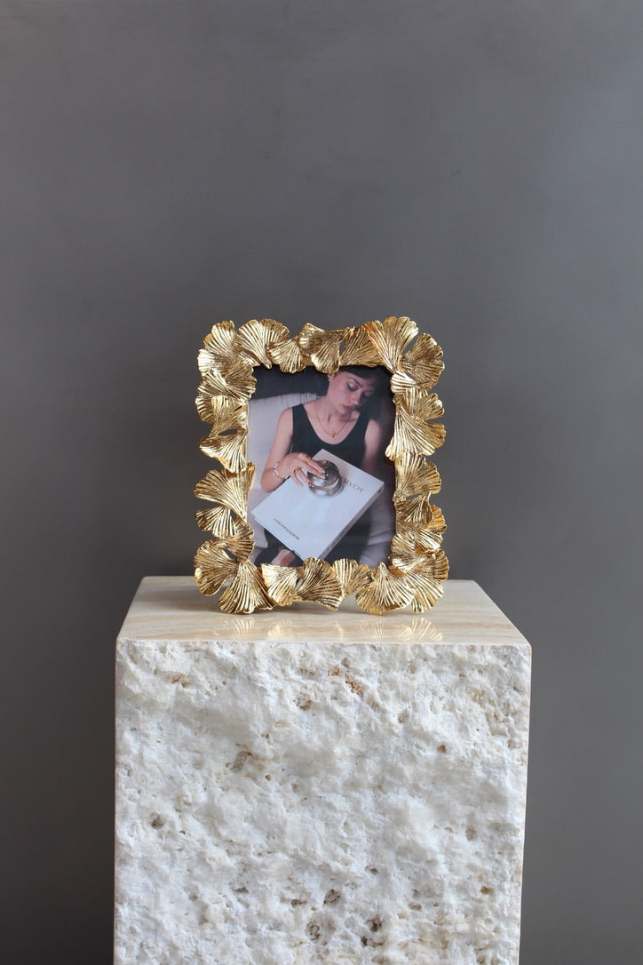 Golden Ginkgo Frame | Michael Aram