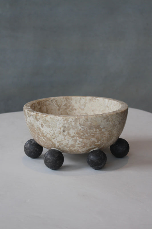 Ball leg pedestal bowl