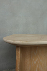 Omada End Table | Marble Top Janish Home