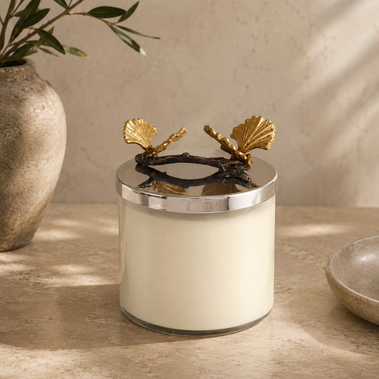 Butterfly Ginkgo Candle | Michael Aram Michael Aram