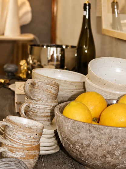 Bowl | Grey Marble