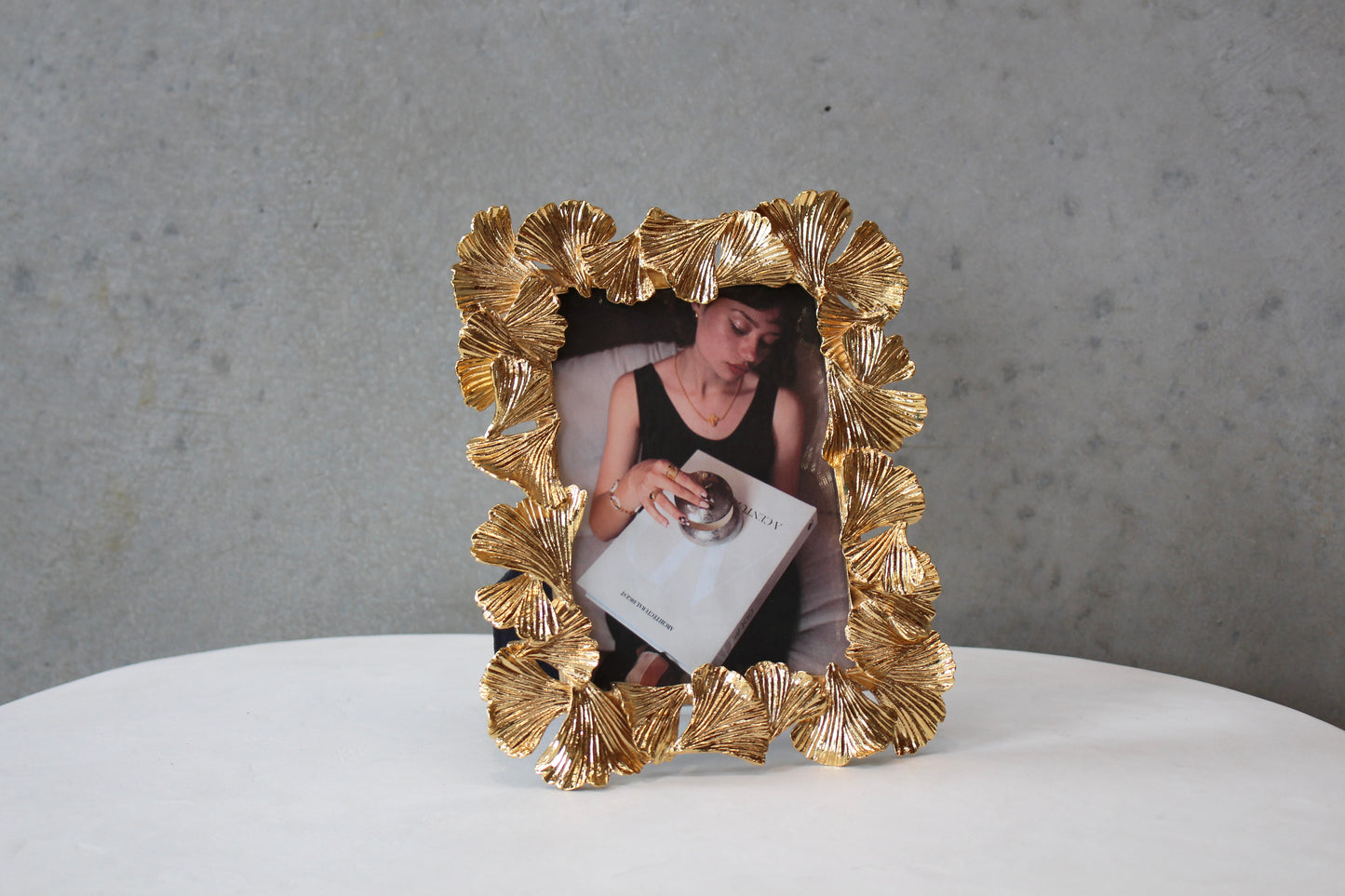 Golden Ginkgo Frame | Michael Aram