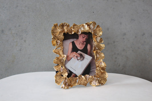 Golden Ginkgo Frame | Michael Aram