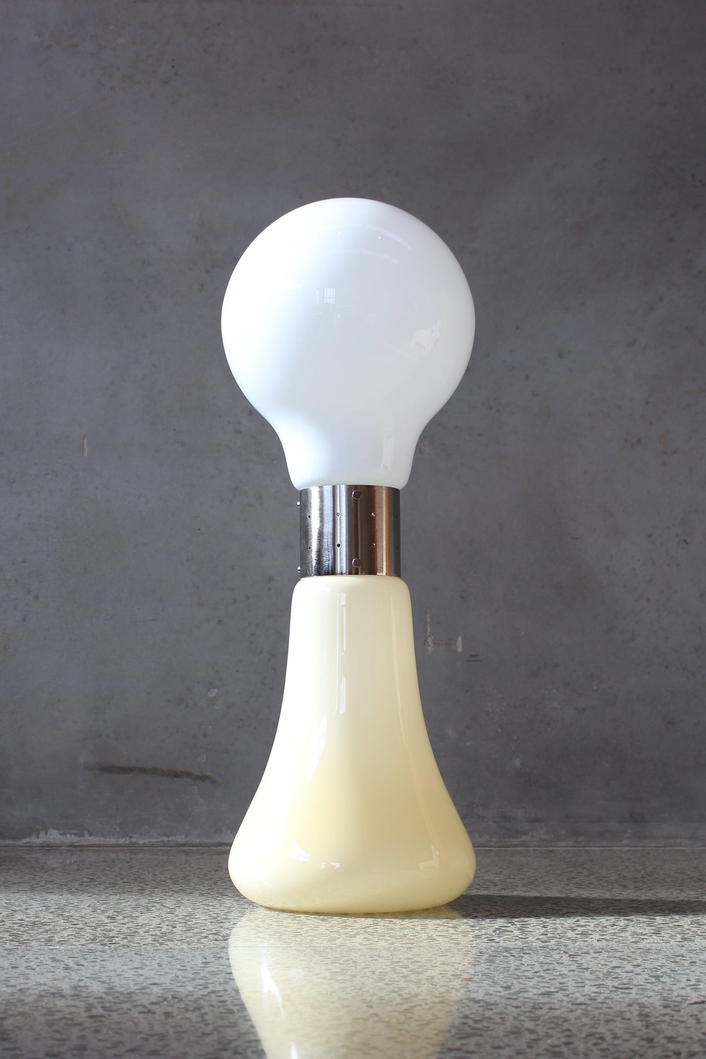 2000s Italian Two-Tone Brillo Lamp By Carlo Nason Made in Murano, Venice