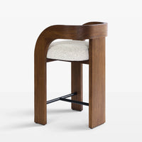 Marvi — Bar Stool by Maison Sauvage — view 7 | Amier Home