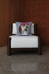 Femme au chapeau | Picasso Collection Cushion Cover jules pansu