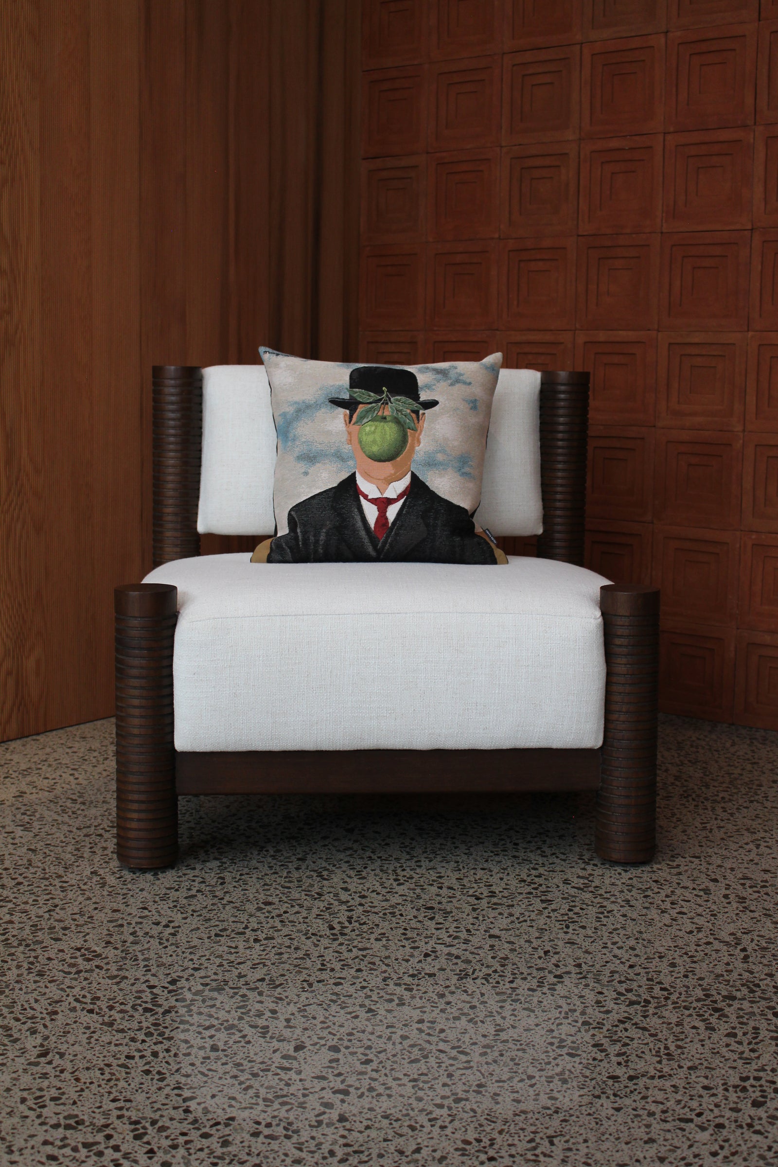 The Great War 1964 Cushion Cover (René Magritte Collection) jules pansu