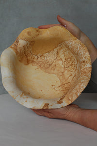 Bowl | Woodstone Petal Cita Mulya