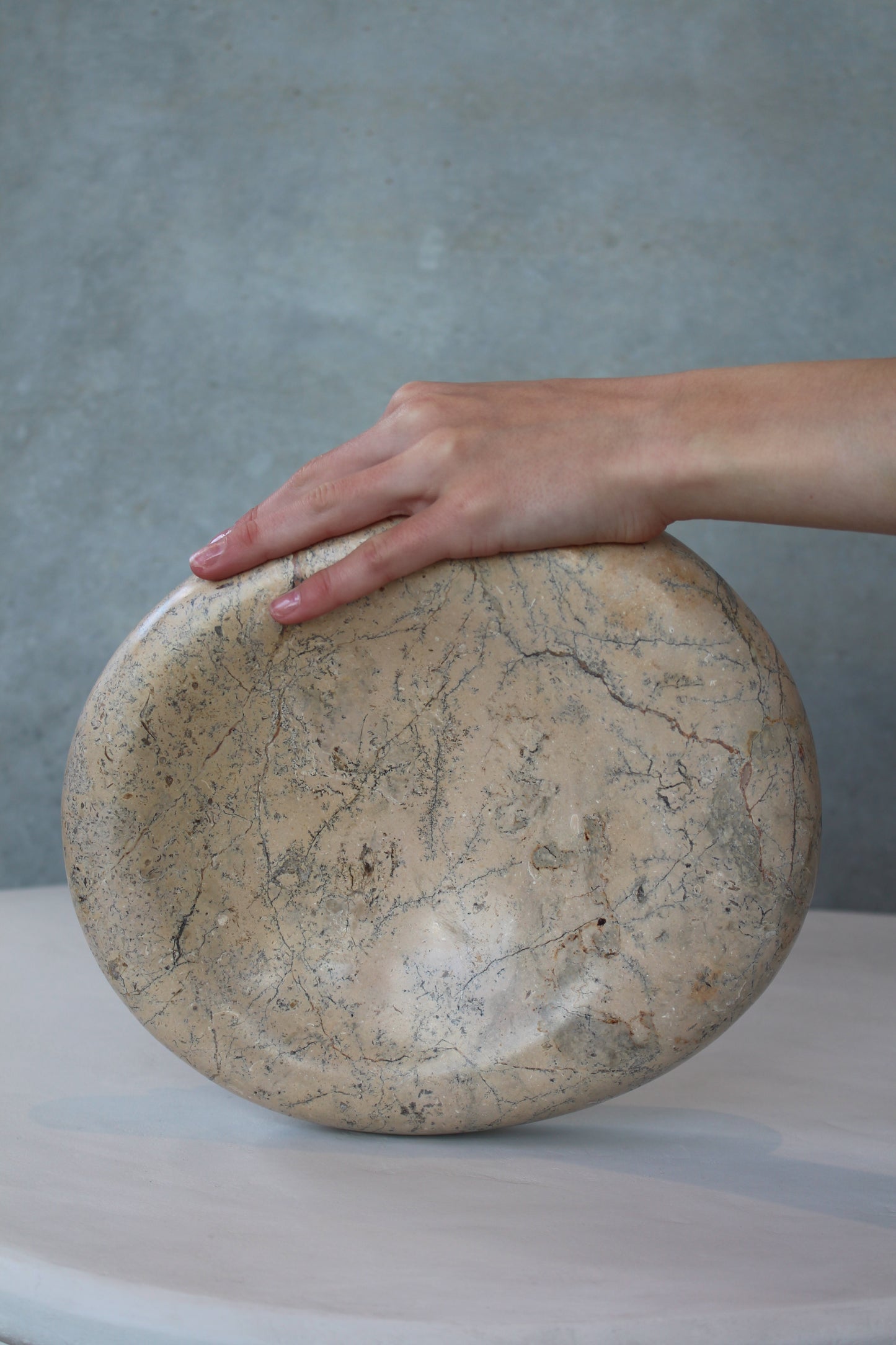 Catchall marble dish