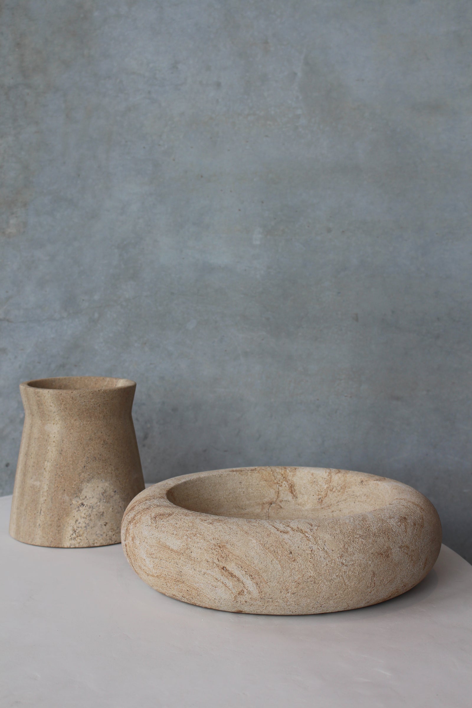 Vase | Woody Sandstone Cita Mulya