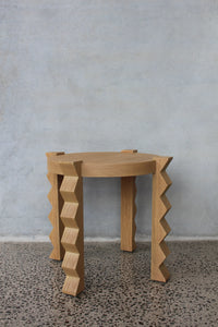 Zig Zag — Side Table by Maison Sauvage — view 3 | Amier Home