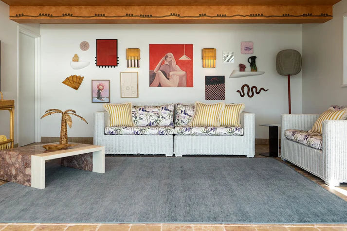 Kolay Asiades blue luxury rug