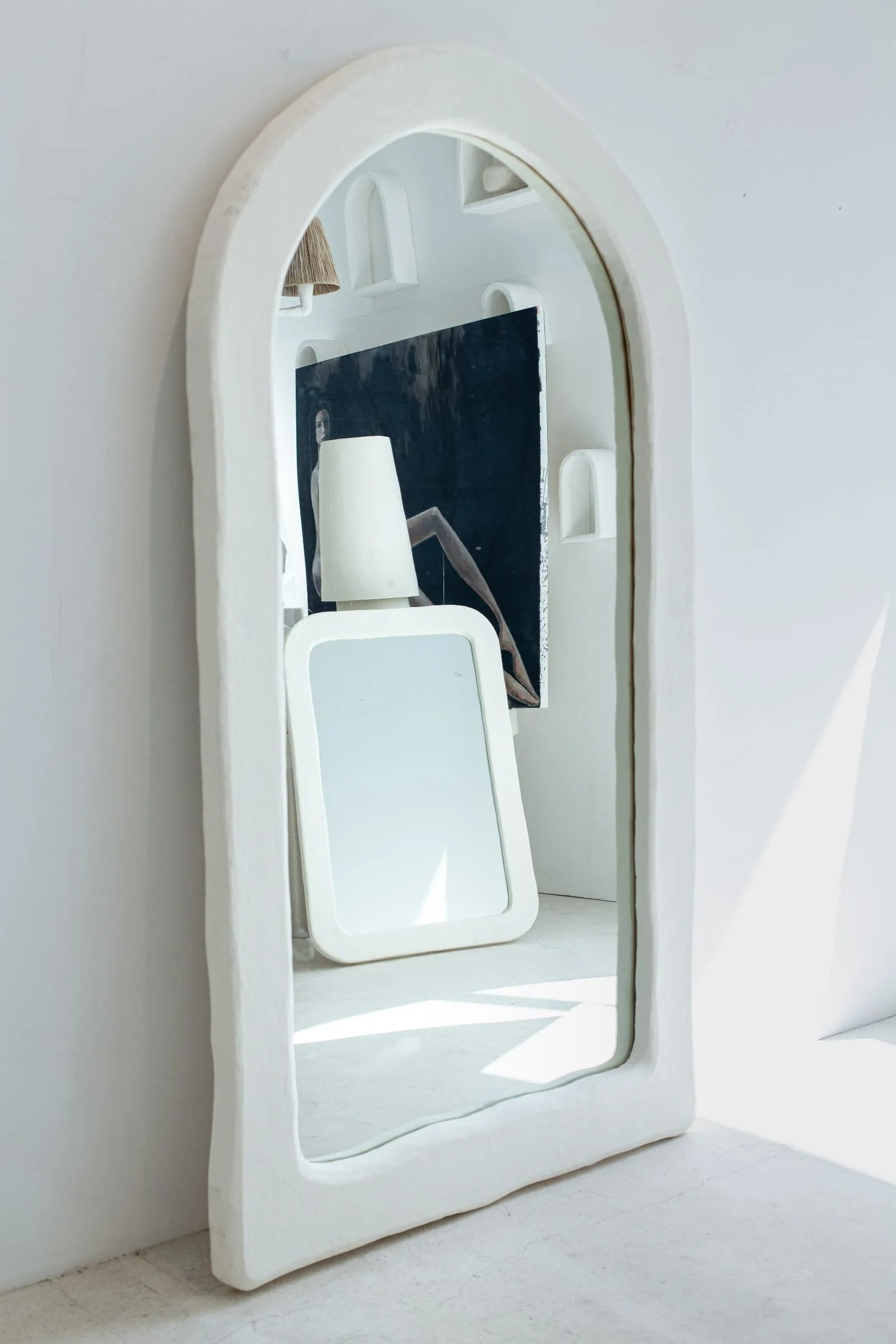 Paros — Arched Mirror by The Medium — view 3 | Amier Home