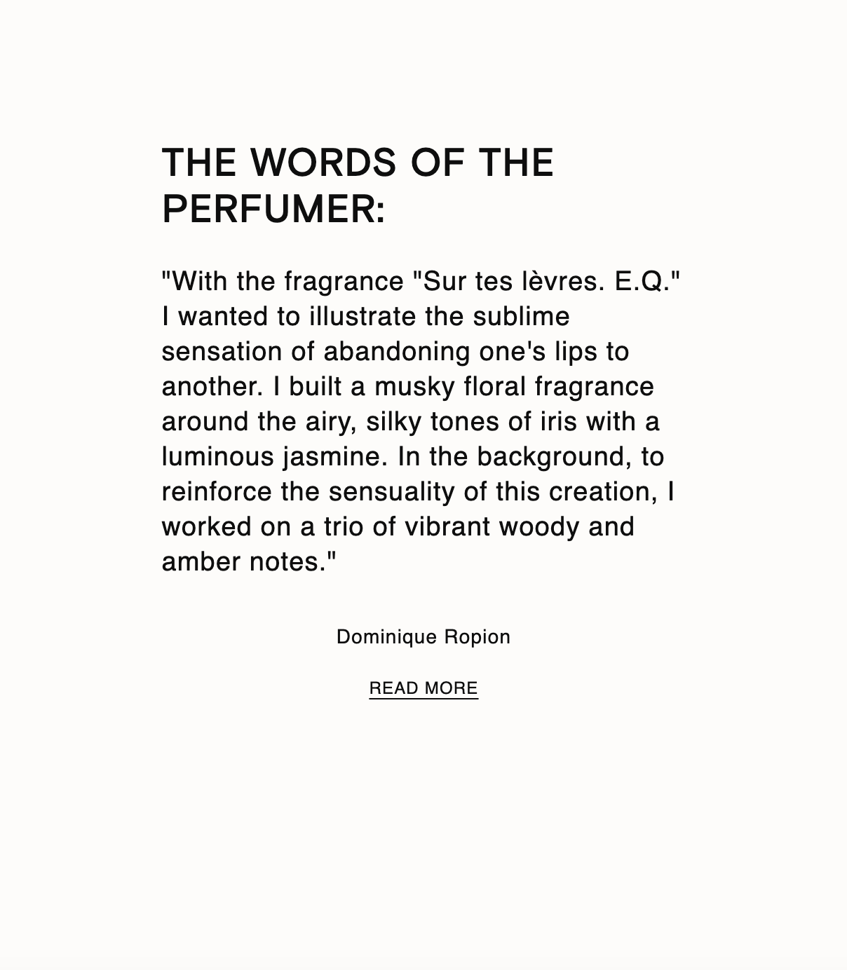E.Q Perfume | D'Orsay D'Orsay