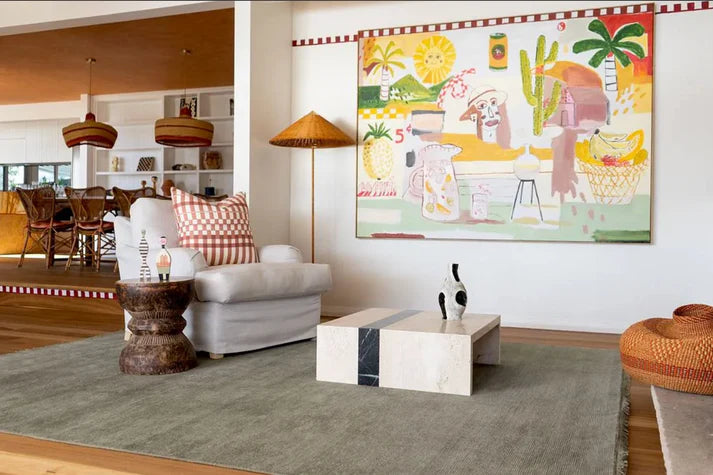 Kolay Asiades green luxury rug