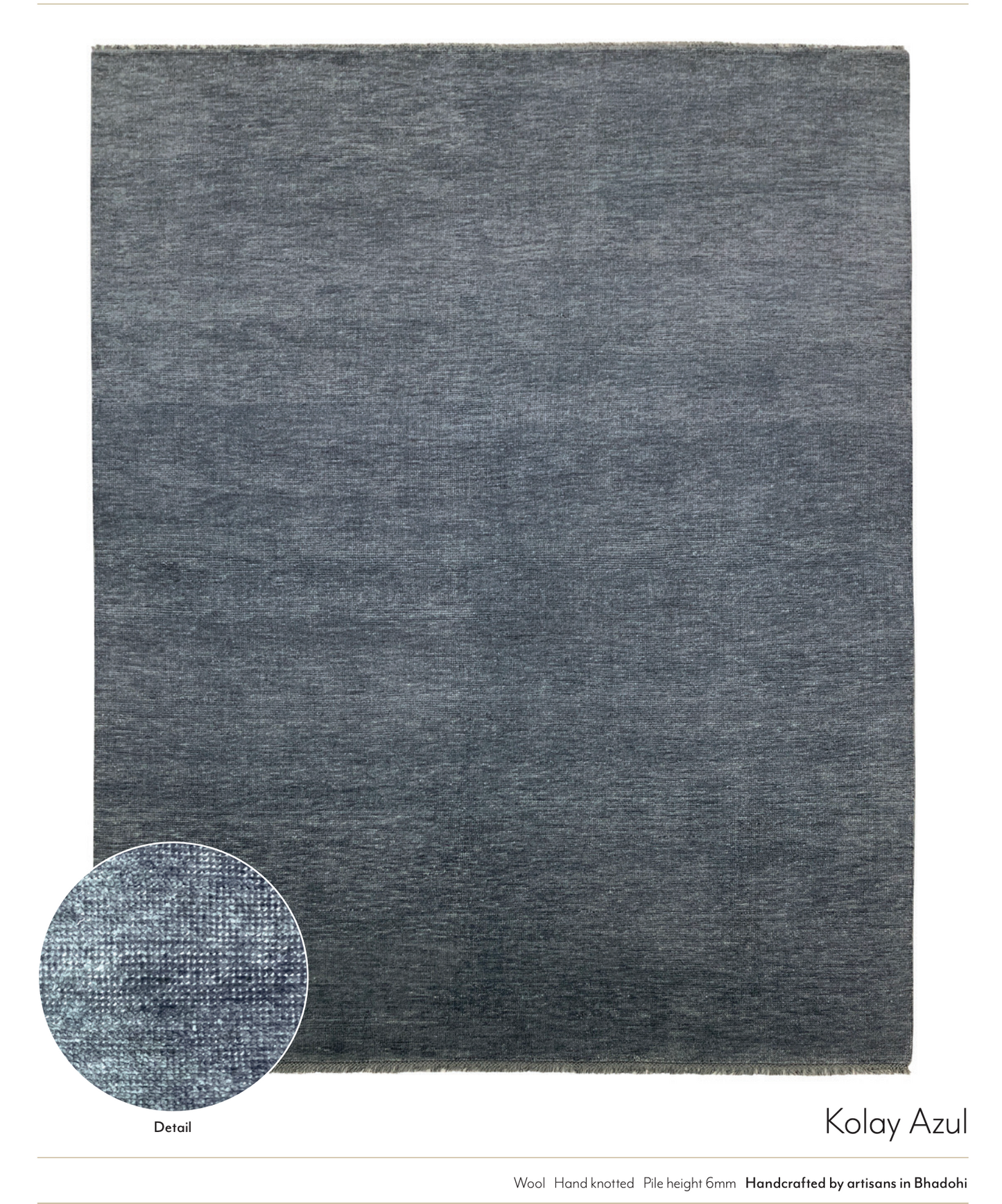 Kolay / Azul Rug
