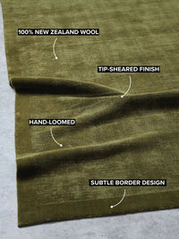 Tait Premium Rug Tribe Home Olive green