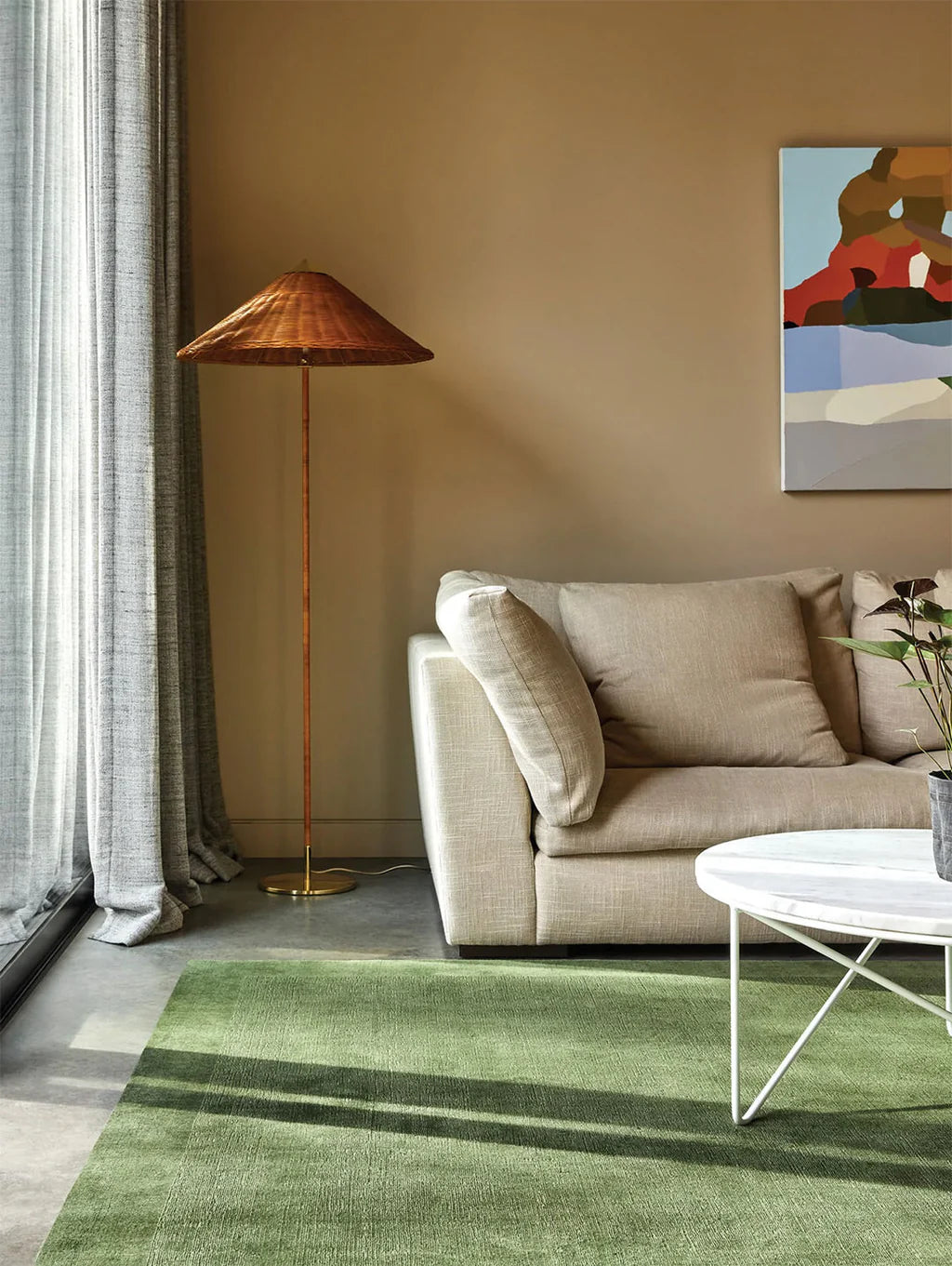 Tait Premium Rug Tribe Home Green