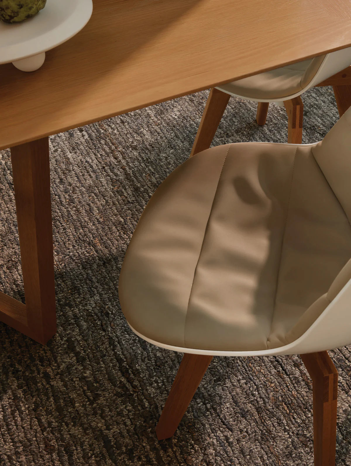 Peru 100% wool rug Brown grey